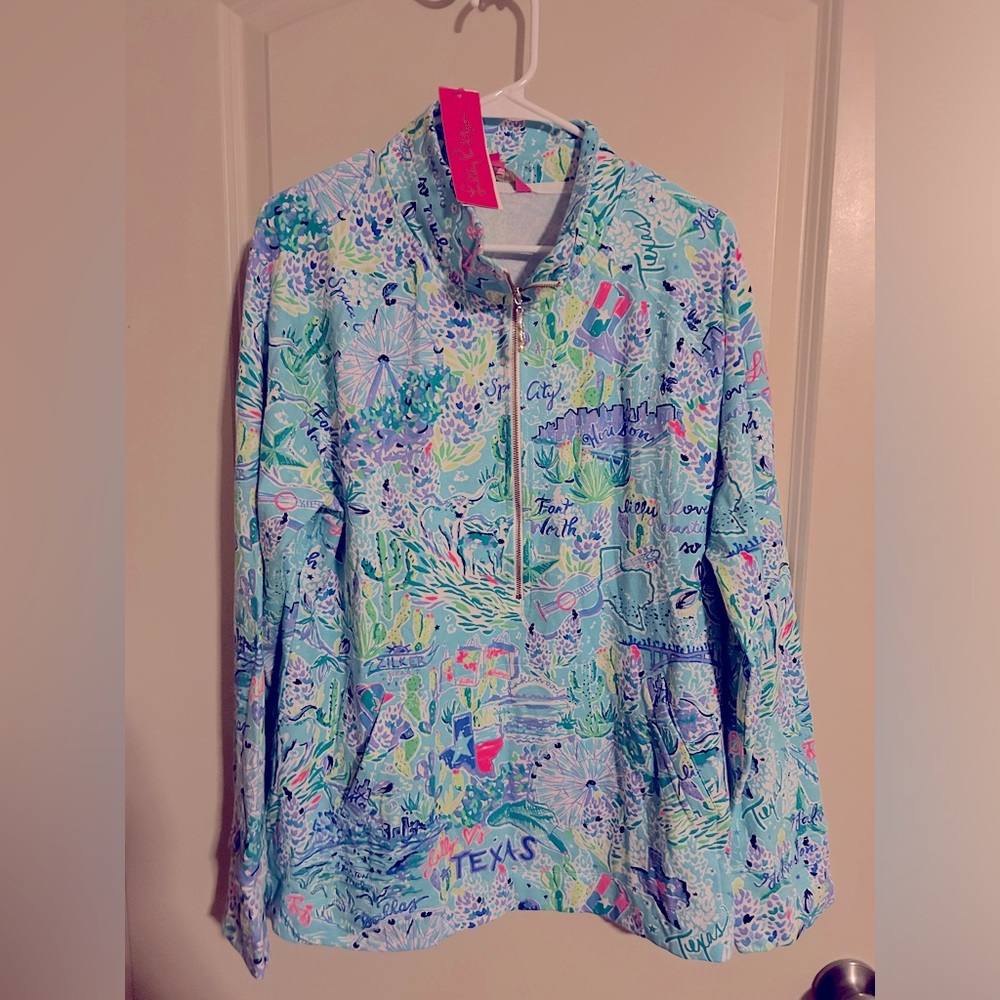 New Lilly Pulitzer XL Popover.  Lilly loves Texas.